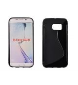 Púzdro SILIKÓNOVÉ S-LINE pre SAMSUNG GALAXY S6 EDGE (G925) - čierne