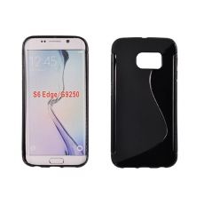 Púzdro SILIKÓNOVÉ S-LINE pre SAMSUNG GALAXY S6 EDGE (G925) - čierne