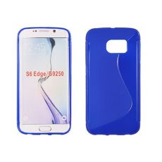 Púzdro SILIKÓNOVÉ S-LINE pre SAMSUNG GALAXY S6 EDGE (G925) - modré