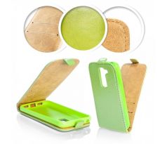 Púzdro knižkové SLIM FLIP FLEXI pre HUAWEI ASCEND G620s - zelené