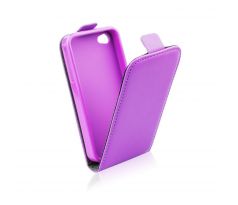 Púzdro knižkové SLIM FLIP FLEXI pre MICROSOFT LUMIA 640 - fialové
