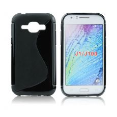 Púzdro SILIKÓNOVÉ S-LINE pre SAMSUNG GALAXY J1 (J100) - čierne
