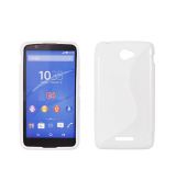 Púzdro SILIKÓNOVÉ S-LINE pre SONY XPERIA E4 - biele
