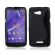 Púzdro SILIKÓNOVÉ S-LINE pre SONY XPERIA E4G - čierne