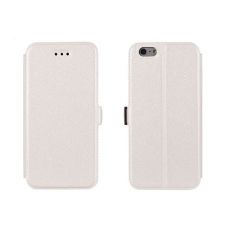 Púzdro knižkové BOOK POCKET pre SAMSUNG GALAXY J1 (J100) -  biele