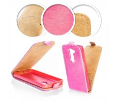 Púzdro knižkové SLIM FLIP FLEXI pre HTC DESIRE 510 - ružové