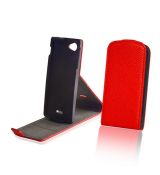 Knižkové púzdro FLIP CASE STAND pre SONY XPERIA SP - červené
