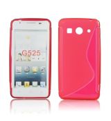 Púzdro SILIKÓNOVÉ S-LINE pre HUAWEI ASCEND G525 - červené