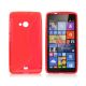 Púzdro SILIKÓNOVÉ S-LINE pre MICROSOFT LUMIA 535 - červené