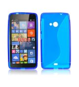 Púzdro SILIKÓNOVÉ S-LINE pre MICROSOFT LUMIA 535 - modré