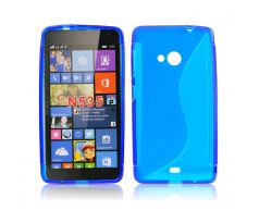 Púzdro SILIKÓNOVÉ S-LINE pre MICROSOFT LUMIA 535 - modré