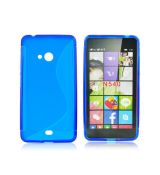 Púzdro SILIKÓNOVÉ S-LINE pre MICROSOFT LUMIA 540 - modré