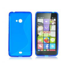 Púzdro SILIKÓNOVÉ S-LINE pre MICROSOFT LUMIA 540 - modré