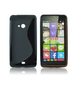 Púzdro SILIKÓNOVÉ S-LINE pre MICROSOFT LUMIA 540 - čierne