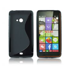Púzdro SILIKÓNOVÉ S-LINE pre MICROSOFT LUMIA 540 - čierne
