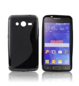 SILIKÓNOVÉ Púzdro S-LINE pre SAMSUNG GALAXY CORE 2 (G355H) - čierne
