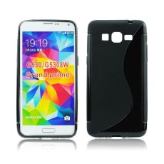 SILIKÓNOVÉ Púzdro S-LINE pre SAMSUNG GALAXY GRAND PRIME (G530F) - čierne