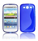 SILIKÓNOVÉ Púzdro S-LINE pre SAMSUNG GALAXY S3 (i9300) - modré