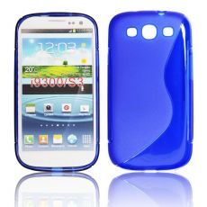 SILIKÓNOVÉ Púzdro S-LINE pre SAMSUNG GALAXY S3 (i9300) - modré
