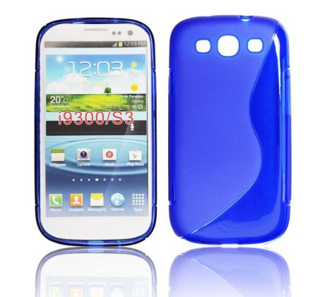 SILIKÓNOVÉ Púzdro S-LINE pre SAMSUNG GALAXY S3 (i9300) - modré