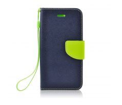 Púzdro knižkové FANCY pre MICROSOFT LUMIA 540 - modro zelené