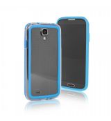 Ochranný rámik BUMPER pre SAMSUNG GALAXY S5 (G900) - modro transparentný