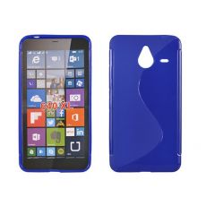 Púzdro SILIKÓNOVÉ S-LINE pre MICROSOFT LUMIA 640 - modré