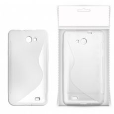 Púzdro SILIKÓNOVÉ S-LINE pre LG GOOGLE NEXUS 4 (E960) - biele transparentné