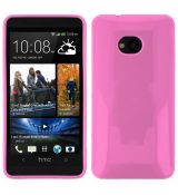 Púzdro SILIKÓNOVÉ JELLY CASE pre HTC ONE (M7) - ružové