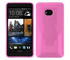Púzdro SILIKÓNOVÉ JELLY CASE pre HTC ONE (M7) - ružové
