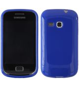 Púzdro SILIKÓNOVÉ JELLY CASE pre SAMSUNG GALAXY MINI 2 (S6500) - modré