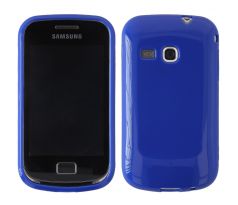 Púzdro SILIKÓNOVÉ JELLY CASE pre SAMSUNG GALAXY MINI 2 (S6500) - modré