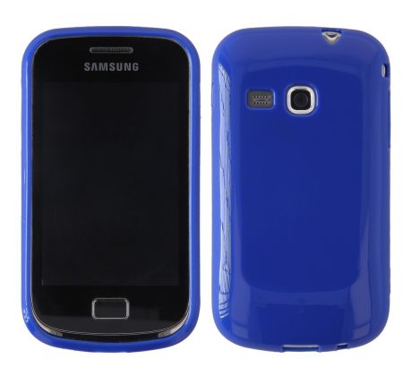 Púzdro SILIKÓNOVÉ JELLY CASE pre SAMSUNG GALAXY MINI 2 (S6500) - modré