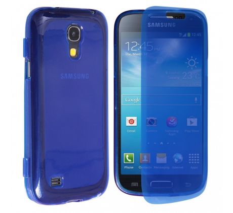 Púzdro SILIKÓNOVÉ JELLY CASE ULTRA pre SAMSUNG GALAXY S4 MINI (i9190) - modré