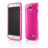 Púzdro SILIKÓNOVÉ JELLY CASE METALLIC pre LG F70 (D315) - ružové