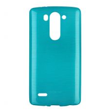 Púzdro SILIKÓNOVÉ JELLY CASE METALLIC pre LG G3s/MINI/BEAT (D722)  - modré