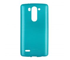 Púzdro SILIKÓNOVÉ JELLY CASE METALLIC pre LG G3s/MINI/BEAT (D722)  - modré