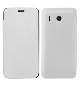 Púzdro Knižkové FLIP CASE pre HUAWEI ASCEND Y320 - biele