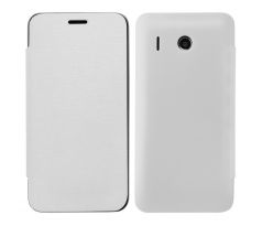 Púzdro Knižkové FLIP CASE pre HUAWEI ASCEND Y320 - biele