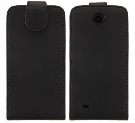 Púzdro Knižkové FLIP FIT CASE pre LG L3 2 (E430) - čierne
