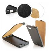 Púzdro knižkové FLIP SLIM pre HTC DESIRE 210 - čierne