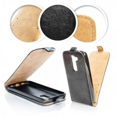 Púzdro knižkové SLIM FLIP FLEXI pre  ALCATEL ONE TOUCH POP C9 (7047D) - čierne