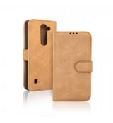 Knižkové púzdro SMART ELEGANCE pre SONY XPERIA E4G - béžové
