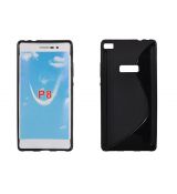 Púzdro SILIKÓNOVÉ S-LINE pre HUAWEI ASCEND P8 - čierne