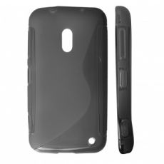 Púzdro SILIKÓNOVÉ S-LINE pre NOKIA LUMIA 620 - čierne