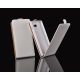 Púzdro  knižkové SLIM FLIP FLEXI  pre HTC DESIRE 820 - biele