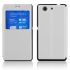 Knižkové Púzdro SLIM VIEW pre SONY XPERIA Z3 MINI - biele