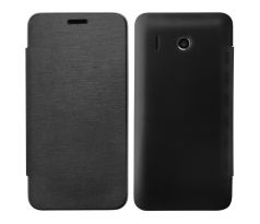 Púzdro Knižkové FLIP CASE pre HUAWEI ASCEND Y320 - čierne