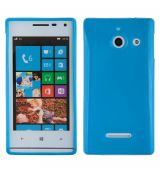 Púzdro SILIKÓNOVÉ JELLY CASE pre HUAWEI ASCEND W1 - modré