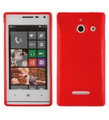 Púzdro SILIKÓNOVÉ JELLY CASE pre HUAWEI ASCEND W1 - červené